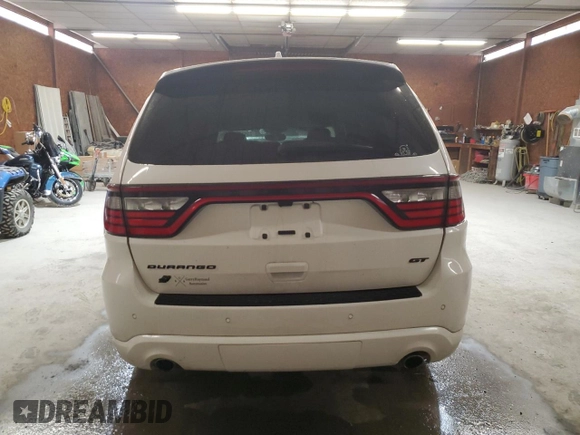2021 Dodge Durango GT Plus with VIN 1C4RDJDGXMC884025, listed as a Copart auction lot 53648455 with 47,579 mi miles and Salvage title. Bid and sale history available at DreamBid. Image 6.