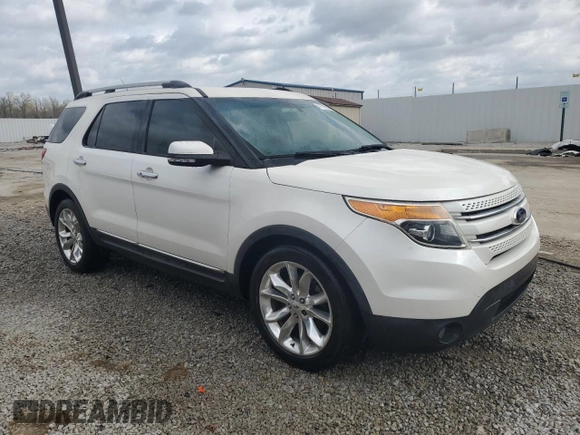 2015 Ford Explorer Limited with VIN 1FM5K7F81FGB24005, listed as a Copart auction lot 47181555 with 98,423 mi miles and Non Repairable. Bid and sale history available at carsss.com. Image 4.