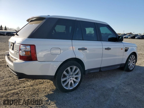 2008 Land Rover Range Rover Sport SC with VIN SALSH23498A134080, listed as a Copart auction lot 48410125 with 156,093 mi miles and Clean Title. Bid and sale history available at carsss.com. Image 3.