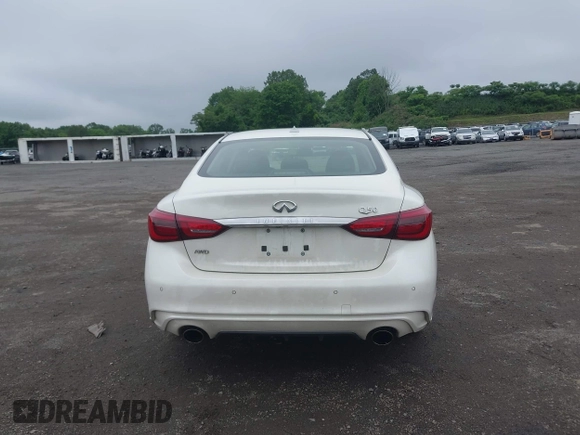 2023 Infiniti Q50 Luxe with VIN JN1EV7BR5PM541157, listed as a IAAI auction lot 42452178 with 60,271 mi miles and . Bid and sale history available at DreamBid. Image 16.