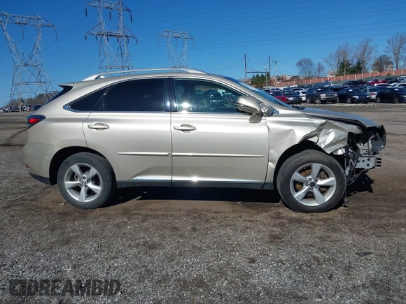 2012 Lexus RX 350 with VIN 2T2BK1BAXCC121378, listed as a IAAI auction lot 41838788 with 285,010 mi miles. Bid and sale history available at carsss.com. Image 14.