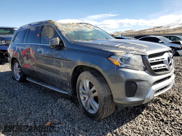2017 Mercedes-Benz GLS 450 with VIN 4JGDF6EE3HA943086, listed as a Copart auction lot 46315454 with 74,760 mi miles and . Bid and sale history available at DreamBid. Image 4.