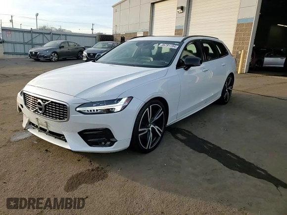 2020 Volvo V90 with VIN YV1A22VMXL1142421, listed as a Copart auction lot 85781704 with 51,950 mi miles and Salvage title. Bid and sale history available at DreamBid. Image 14.