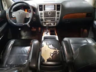 2010 Infiniti QX56 with VIN 5N3ZA0NC9AN906615, listed as a Copart auction lot 50917045 with 248,579 mi miles and Salvage Title. Bid and sale history available at carsss.com. Image 8.