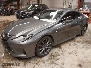 2019 Lexus RC with VIN JTHSZ5BC8K5009651, listed as a IAAI auction lot 41526405 with 64,571 mi miles. Bid and sale history available at carsss.com. Image 20.