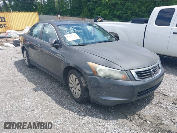 2010 Honda Accord LX z VIN 1HGCP2F39AA184843, wystawiony jako IAAI lot #42240208 z przebiegiem 179 667 mil mil oraz . Historia ofert i sprzedaży dostępna na DreamBid. Obrazek 1.