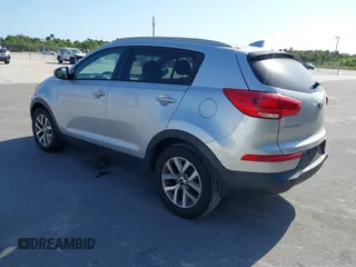 2015 Kia Sportage LX with VIN KNDPB3ACXF7791978, listed as a IAAI auction lot 42131383 with 140,533 mi miles and . Bid and sale history available at carsss.com. Image 3.