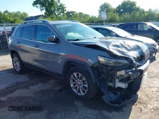 2020 Jeep Cherokee Latitude Plus with VIN 1C4PJMLB3LD534994, listed as a IAAI auction lot 39650860 with 87,618 mi miles. Bid and sale history available at carsss.com. Image 1.