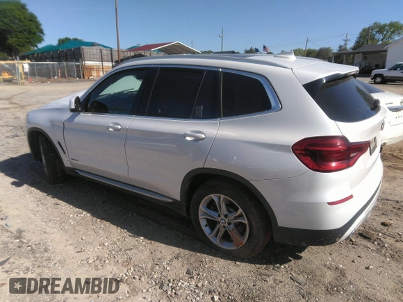 2018 BMW X3 xDrive30i with VIN 5UXTR9C57JLC76191, listed as a IAAI auction lot 42037489 with Not Provided miles and . Bid and sale history available at DreamBid. Image 3.