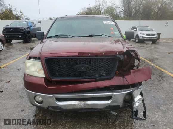 2006 Ford F-150 STX with VIN 1FTRX12W86NA90245, listed as a Copart auction lot 78834674 with 231,863 mi miles and Salvage Title. Bid and sale history available at carsss.com. Image 5.