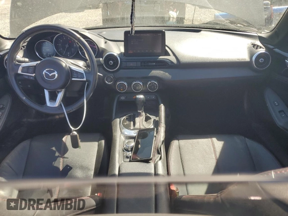 2018 Mazda MX-5 Miata RF Grand Touring with VIN JM1NDAM76J0201992, listed as a Copart auction lot 65407554 with 69,120 mi miles and Salvage Title. Bid and sale history available at carsss.com. Image 8.
