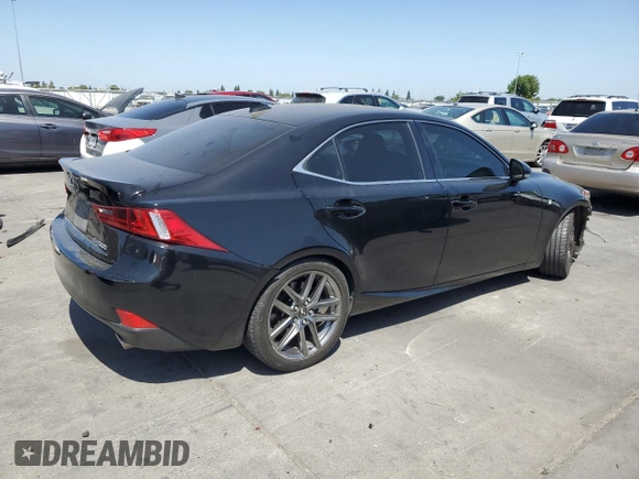 2016 Lexus IS 200t with VIN JTHBA1D23G5037868, listed as a Copart auction lot 60637515 with 110,397 mi miles and Salvage title. Bid and sale history available at DreamBid. Image 3.