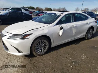 2022 Lexus ES 300h Luxury with VIN 58AEA1C17NU022837, listed as a Copart auction lot 86884124 with 27,268 mi miles and Salvage title. Bid and sale history available at DreamBid. Image 1.