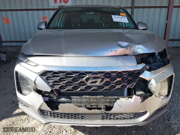 2020 Hyundai Santa Fe SE with VIN 5NMS2CAD1LH229586, listed as a IAAI auction lot 41392077 with 100,228 mi miles. Bid and sale history available at carsss.com. Image 13.