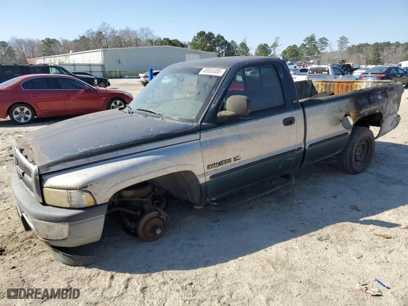 1998 Dodge Ram 1500 with VIN 1B7HC16Y6WS534971, listed as a Copart auction lot 48855355 with 243,455 mi miles and Non Repairable. Bid and sale history available at carsss.com. Image 1.