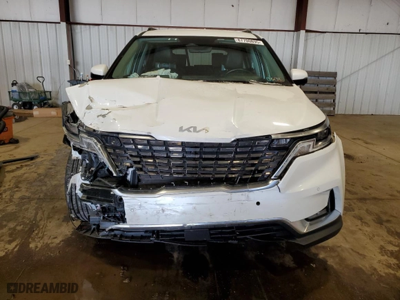 2022 Kia Carnival SX with VIN KNDNE5H33N6104666, listed as a Copart auction lot 87700895 with 39,337 mi miles and Salvage Title. Bid and sale history available at carsss.com. Image 5.