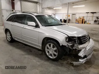 2007 Chrysler Pacifica Limited with VIN 2A8GF78X77R327981, listed as a Copart auction lot 61963285 with 217,143 mi miles and Salvage title. Bid and sale history available at DreamBid. Image 4.