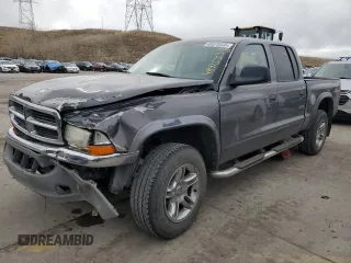 2004 Dodge Dakota SLT with VIN 1D7HG48N34S735500, listed as a Copart auction lot 48915335 with 161,254 mi miles and Salvage Title. Bid and sale history available at carsss.com. Image 1.