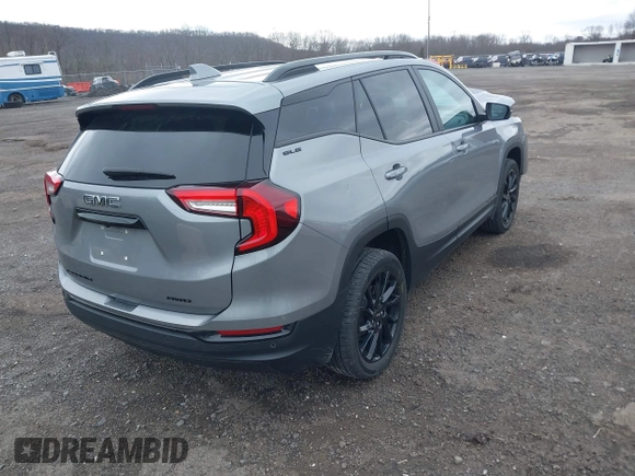 2023 GMC Terrain SLE with VIN 3GKALTEG6PL211353, listed as a IAAI auction lot 41737232 with 15,572 mi miles and . Bid and sale history available at carsss.com. Image 4.