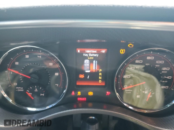 2012 Dodge Charger RT with VIN 2C3CDXCT3CH302984, listed as a Copart auction lot 54577455 with 108,670 mi miles and Salvage Title. Bid and sale history available at DreamBid. Image 9.