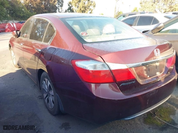 2013 Honda Accord Sdn LX with VIN 1HGCR2F33DA104595, listed as a IAAI auction lot 41735651 with 158,676 mi miles. Bid and sale history available at carsss.com. Image 14.
