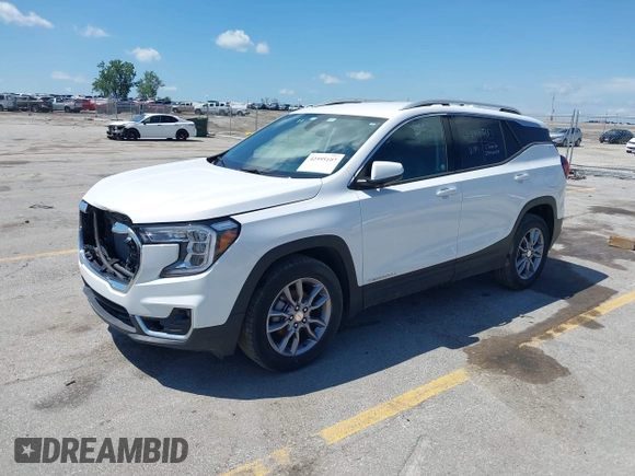 2024 GMC Terrain SLT with VIN 3GKALVEG0RL149351, listed as a IAAI auction lot 42595107 with 39,391 mi miles and . Bid and sale history available at DreamBid. Image 20.