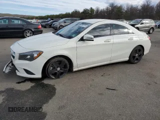2016 Mercedes-Benz CLA 250 with VIN WDDSJ4GB8GN350032, listed as a Copart auction lot 46812104 with 56,294 mi miles and . Bid and sale history available at DreamBid. Image 1.