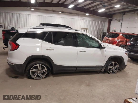 2020 GMC Terrain SLT with VIN 3GKALVEV7LL322627, listed as a IAAI auction lot 41997538 with 68,607 mi miles. Bid and sale history available at carsss.com. Image 13.