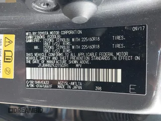 2018 Lexus NX 300 with VIN JTJBARBZ9J2150391, listed as a IAAI auction lot 42290713 with 91,653 mi miles and . Bid and sale history available at DreamBid. Image 9.