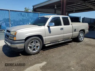 2005 Chevrolet Silverado 1500 Work Truck with VIN 1GCEC19X05Z291296, listed as a Copart auction lot 48926825 with 282,858 mi miles and Salvage Title. Bid and sale history available at carsss.com. Image 1.