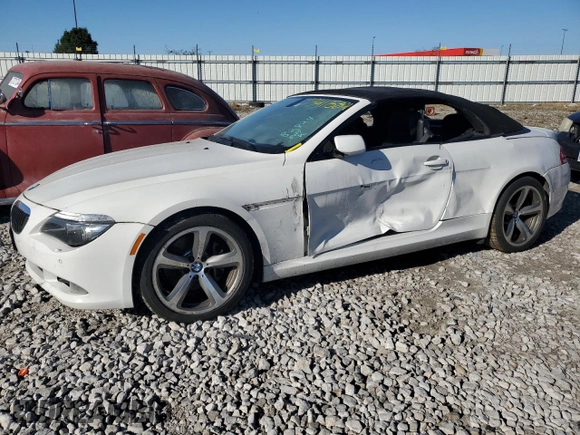 2010 BMW 6 Series 650i z VIN WBAEB5C50AC224807, wystawiony jako Copart lot #73411584 z przebiegiem 112 734 mil mil oraz Szkoda całkowita • Salvage title. Historia ofert i sprzedaży dostępna na DreamBid. Obrazek 1.