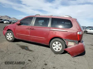 2008 Kia Sedona LX with VIN KNDMB233086248352, listed as a Copart auction lot 53099775 with 225,708 mi miles and Clean Title. Bid and sale history available at carsss.com. Image 2.