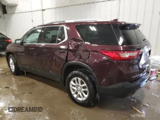 2018 Chevrolet Traverse LT Cloth with VIN 1GNEVGKW9JJ254228, listed as a Copart auction lot 45327325 with 115,611 mi miles and Salvage Title. Bid and sale history available at carsss.com. Image 2.