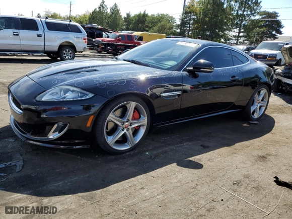 2014 Jaguar XK with VIN SAJWA4DC6EMB53957, listed as a Copart auction lot 71195744 with 44,054 mi miles and Clean Title. Bid and sale history available at carsss.com. Image 1.