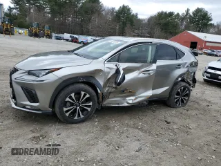2020 Lexus NX with VIN JTJSARDZ3L2222248, listed as a Copart auction lot 48375725 with 84,530 mi miles and Salvage Title. Bid and sale history available at carsss.com. Image 1.