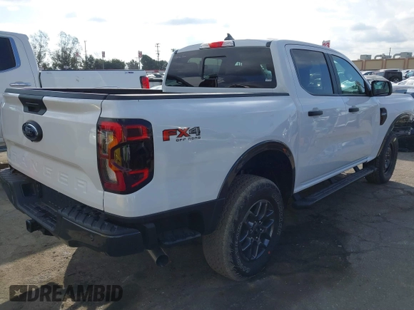 2024 Ford Ranger with VIN 1FTER4HPXRLE39741, listed as a IAAI auction lot 41471689 with 301 mi miles and . Bid and sale history available at DreamBid. Image 4.