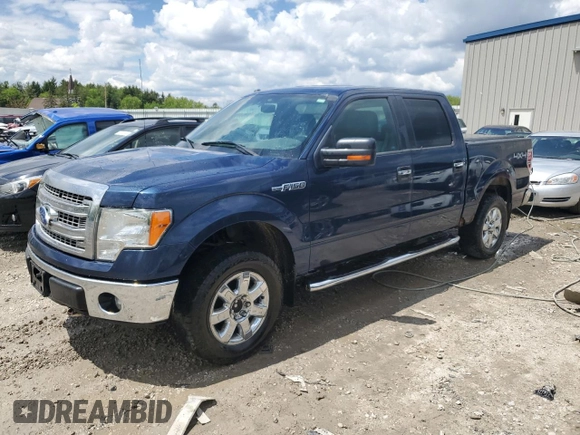 2013 Ford F-150 XL z VIN 1FTFW1EF4DKE23427, wystawiony jako Copart lot #58156015 z przebiegiem 106 959 mil mil oraz Czysty tytuł • Clean title. Historia ofert i sprzedaży dostępna na DreamBid. Obrazek 1.