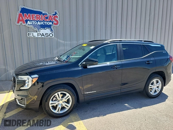 2022 GMC Terrain SLE with VIN 3GKALMEV6NL211841, listed as a IAAI auction lot 42673268 with 50,087 mi miles and . Bid and sale history available at DreamBid. Image 24.