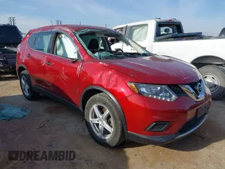 2016 Nissan Rogue SV with VIN KNMAT2MT3GP681817, listed as a IAAI auction lot 41890080 with 74,149 mi miles. Bid and sale history available at carsss.com. Image 1.