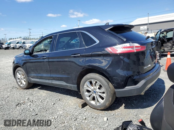 2022 Ford Edge Titanium with VIN 2FMPK4K94NBA75538, listed as a Copart auction lot 55919505 with Not provided miles and Clean title. Bid and sale history available at DreamBid. Image 2.