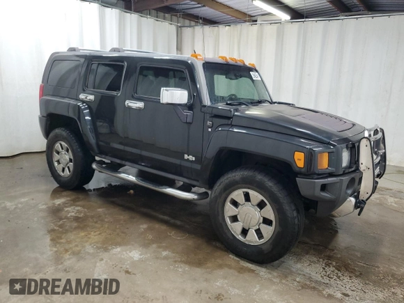 2008 Hummer H3 with VIN 5GTEN13E788133395, listed as a Copart auction lot 47214125 with 167,619 mi miles and Clean Title. Bid and sale history available at carsss.com. Image 4.