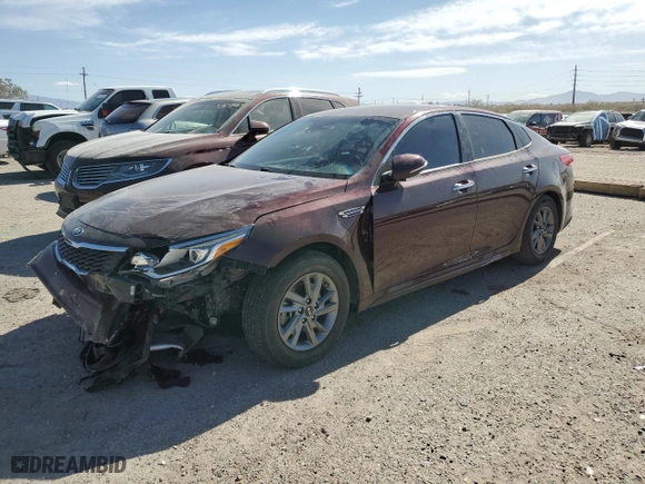2020 Kia Optima SE with VIN 5XXGT4L38LG387869, listed as a Copart auction lot 44208425 with 51,392 mi miles and Salvage Title. Bid and sale history available at carsss.com. Image 1.