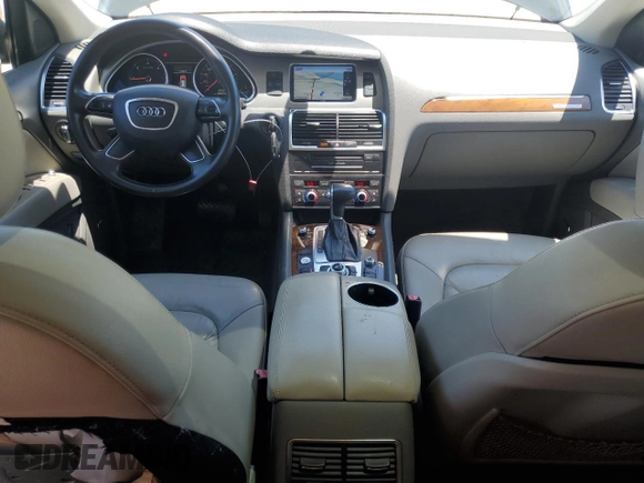 2014 Audi Q7 Premium Plus with VIN WA1LMAFE0ED018356, listed as a Copart auction lot 58155505 with 109,340 mi miles and Clean title. Bid and sale history available at DreamBid. Image 8.