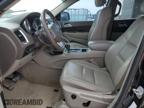 2013 Dodge Durango Crew with VIN 1C4RDHDG6DC657438, listed as a Copart auction lot 62883675 with 129,500 mi miles and Clean title. Bid and sale history available at DreamBid. Image 7.
