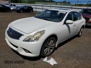 2011 Infiniti G25 x with VIN JN1DV6AR2BM650420, listed as a Copart auction lot 59954964 with 187,801 mi miles and Salvage Title. Bid and sale history available at DreamBid. Image 1.