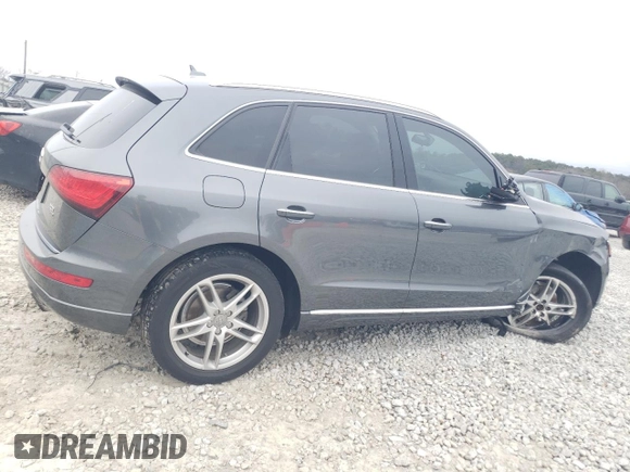 2017 Audi Q5 Premium with VIN WA1C2AFP7HA080592, listed as a Copart auction lot 86649674 with 89,989 mi miles and Salvage Title. Bid and sale history available at carsss.com. Image 3.
