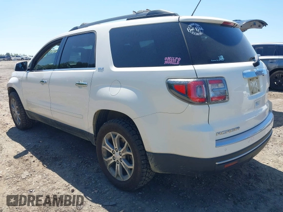 2013 GMC Acadia SLT z VIN 1GKKRRKD3DJ219915, wystawiony jako IAAI lot #41976704 z przebiegiem 171 868 mil mil oraz . Historia ofert i sprzedaży dostępna na DreamBid. Obrazek 3.