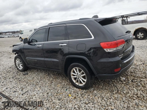 2017 Jeep Grand Cherokee Limited with VIN 1C4RJFBG2HC824500, listed as a Copart auction lot 80841634 with 106,306 mi miles and Clean Title. Bid and sale history available at carsss.com. Image 2.