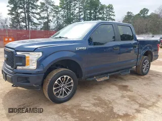2018 Ford F-150 XL with VIN 1FTEW1EP1JKE29301, listed as a IAAI auction lot 41711372 with 177,848 mi miles. Bid and sale history available at carsss.com. Image 2.