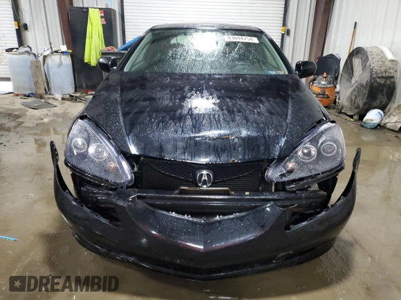 2005 Acura RSX with VIN JH4DC54825S008116, listed as a Copart auction lot 83044754 with 172,607 mi miles and Salvage Title. Bid and sale history available at carsss.com. Image 5.